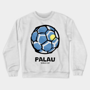 Palau Football Country Flag Crewneck Sweatshirt